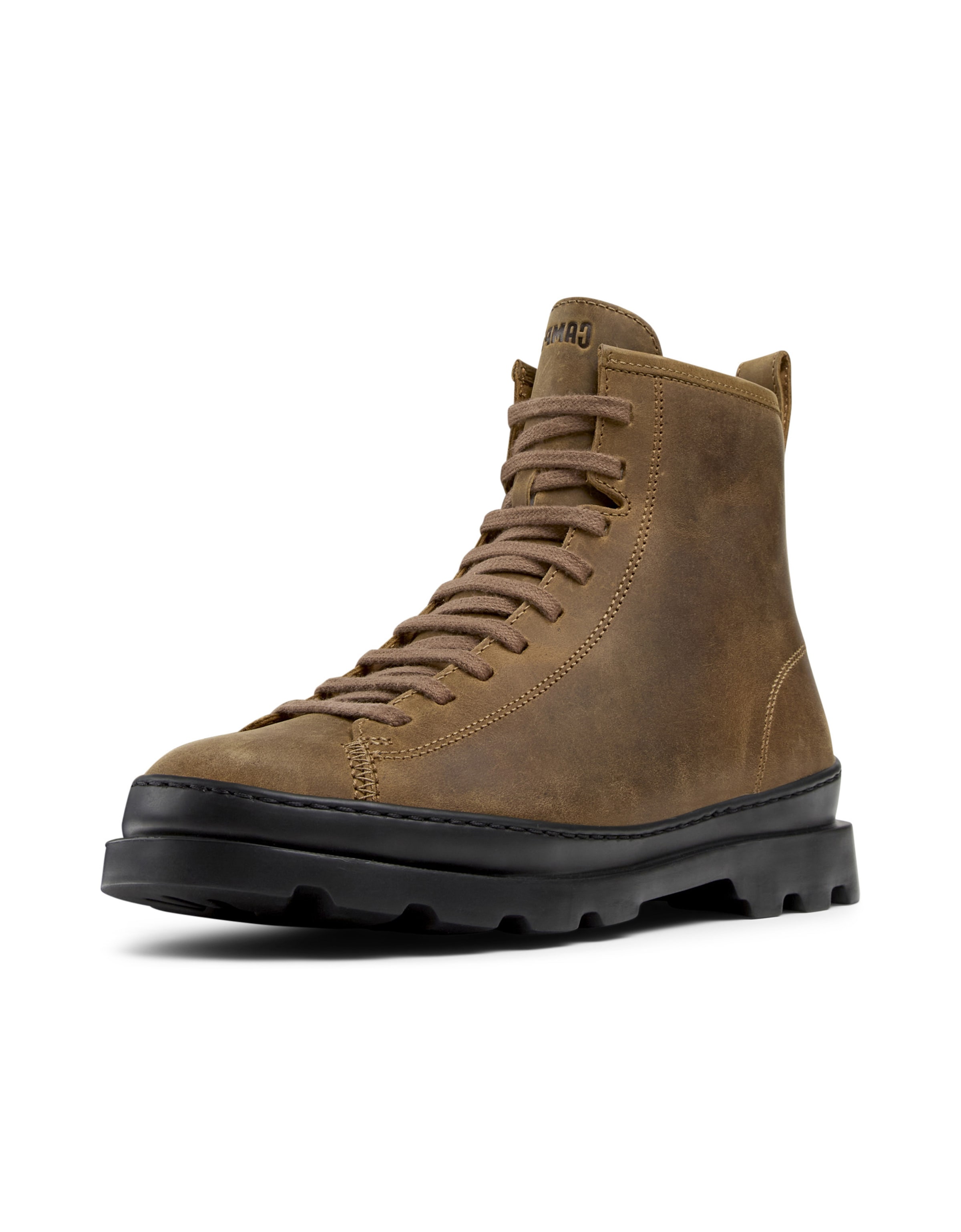 CAMPER Veterlaarsjes 'Brutus' in Bruin: voorkant