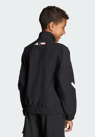 ADIDAS PERFORMANCE Sportjacke 'Real Madrid Avengers Z.N.E. Anthem' in Schwarz