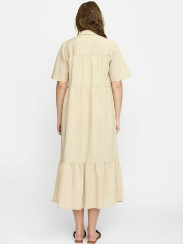 Soft Rebels Jurk 'Chloe' in Beige