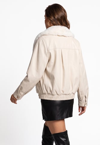 Veste mi-saison faina en blanc