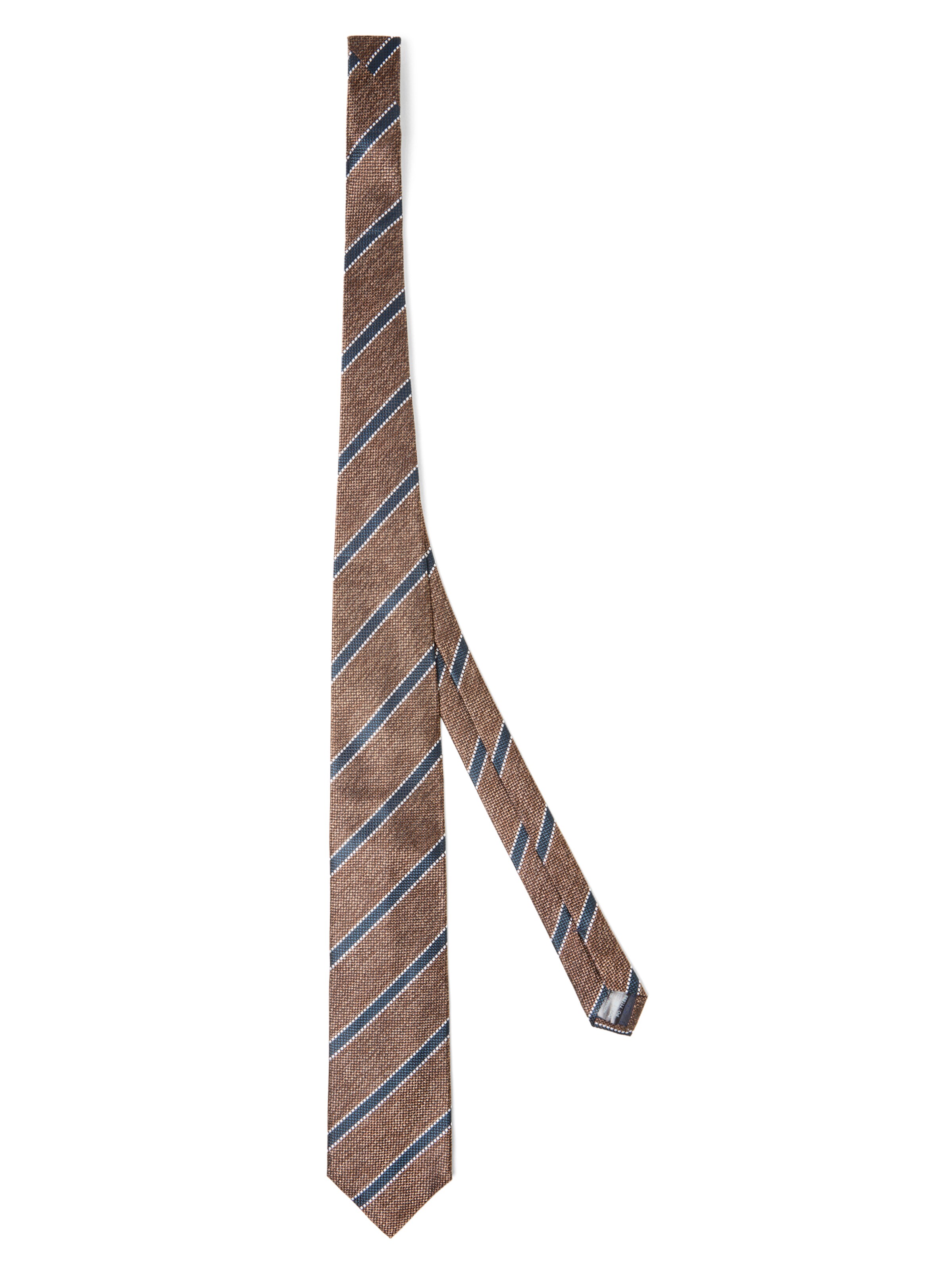 OLYMP Tie in Brown: front