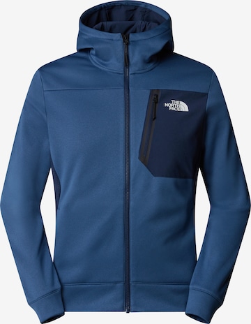 THE NORTH FACE Funktionsfleecejacke in Blau: Vorderseite