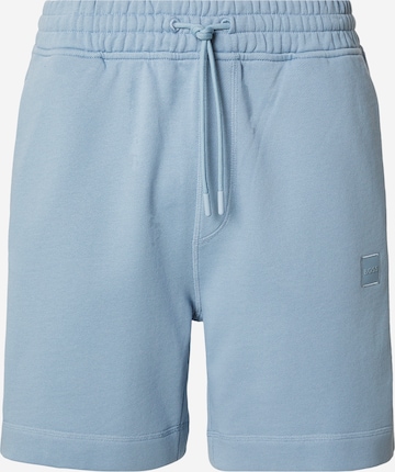 BOSS - regular Pantalón 'Sewalk' en azul: frente