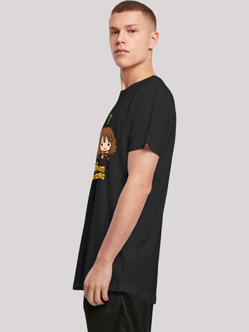 T-Shirt 'Harry Potter Hermione Granger Wingardium Leviosa Junior' F4NT4STIC en noir