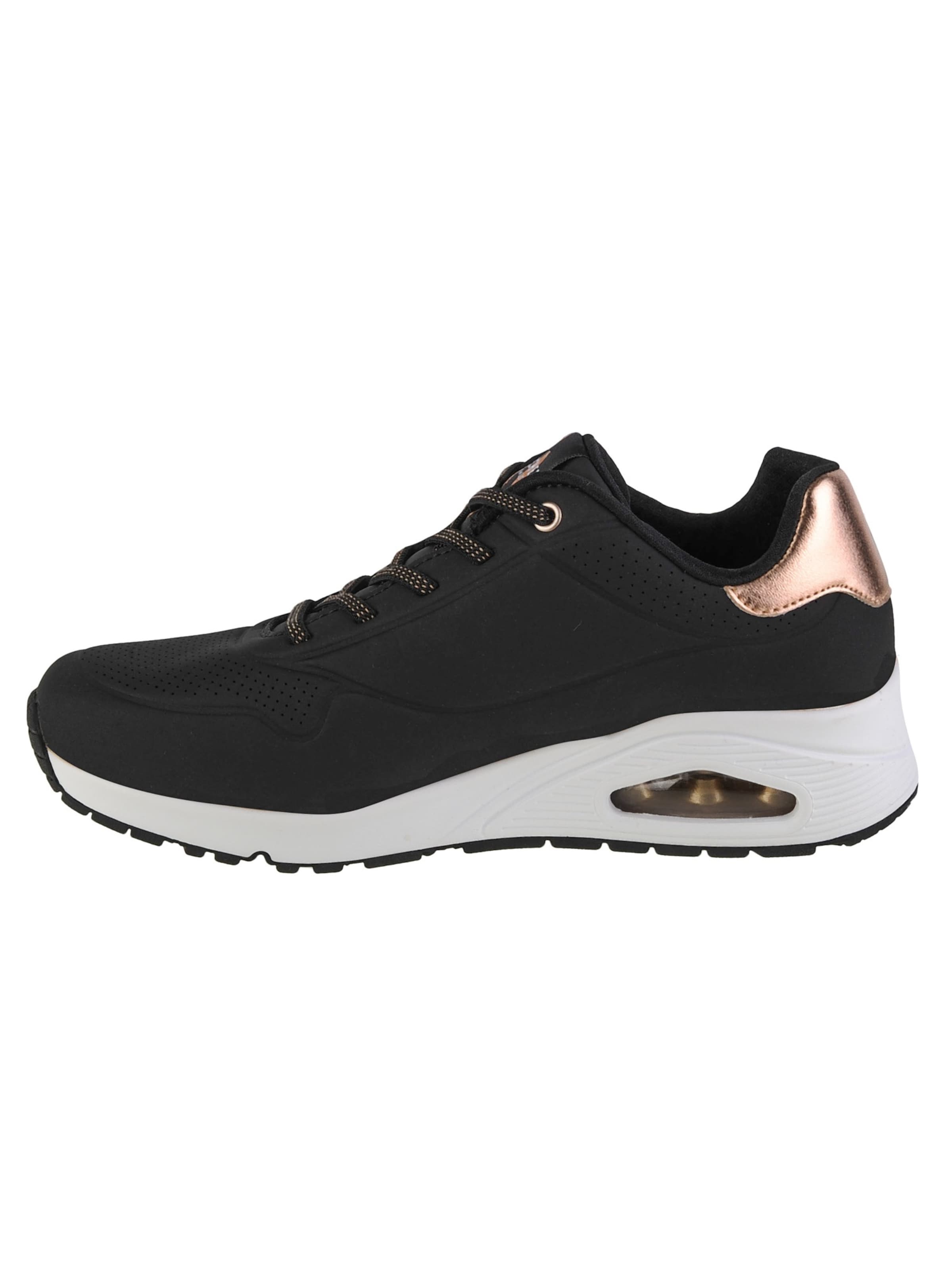 SKECHERS Sneakers 'Skechers Uno-Shimmer Away' in Black: front