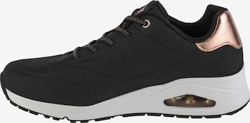 SKECHERS Sneakers 'Skechers Uno-Shimmer Away' in Black: front