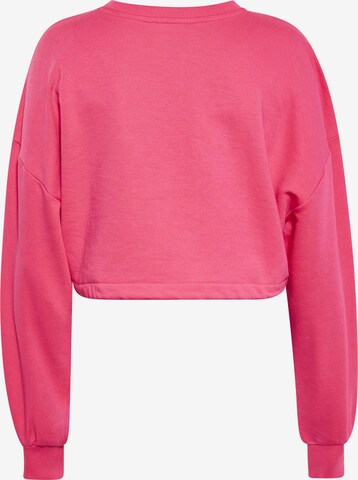 swirly Sweatshirt in Roze