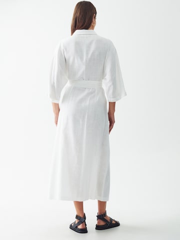 Calli Summer Dress 'GRETANA' in White: back