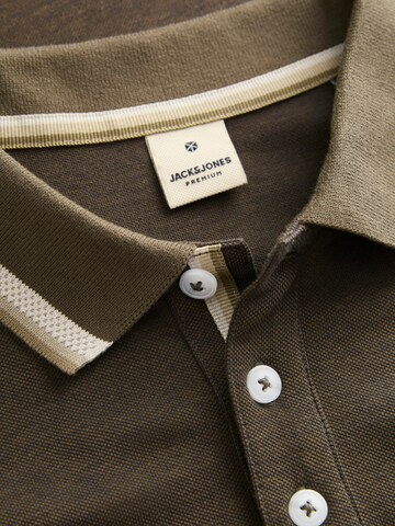 JACK & JONES Poloshirt in Braun