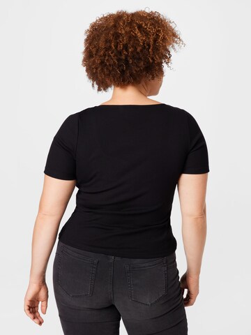 T-shirt 'Sarah' Forever New Curve en noir