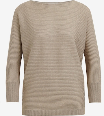 WE Fashion Sweater in Beige: front