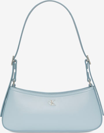 Sac bandoulière Calvin Klein en bleu : devant