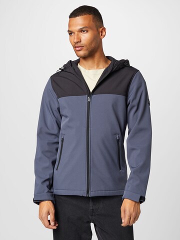 JACK & JONES - Chaqueta de entretiempo 'Marvin' en azul: frente