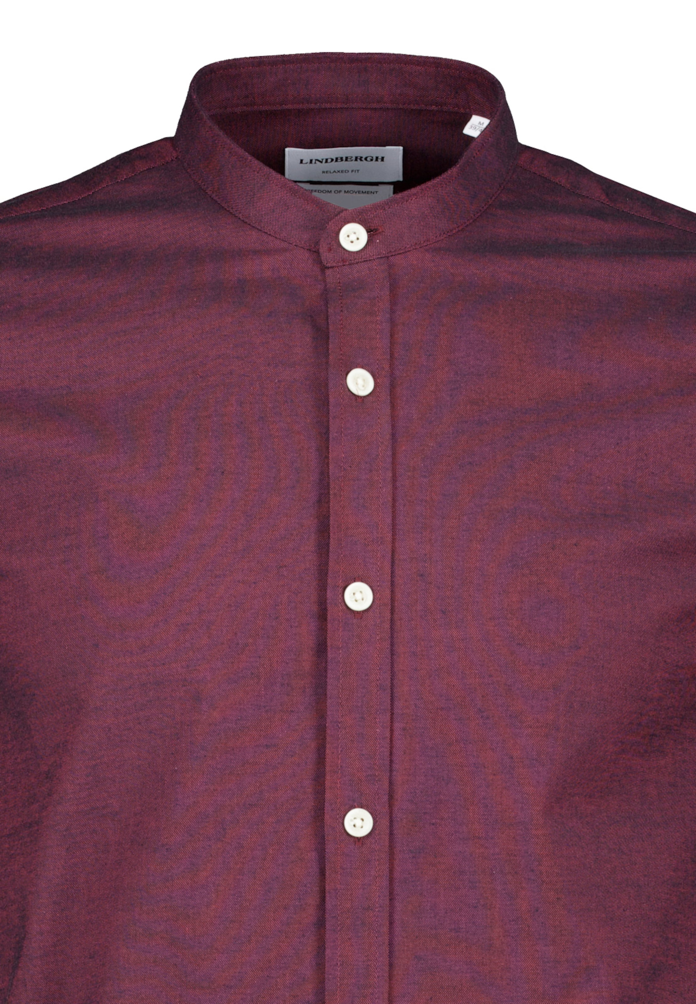 Slim fit Camicia di Lindbergh in rosso