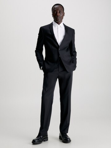 Coupe regular Veste de costume Calvin Klein en noir