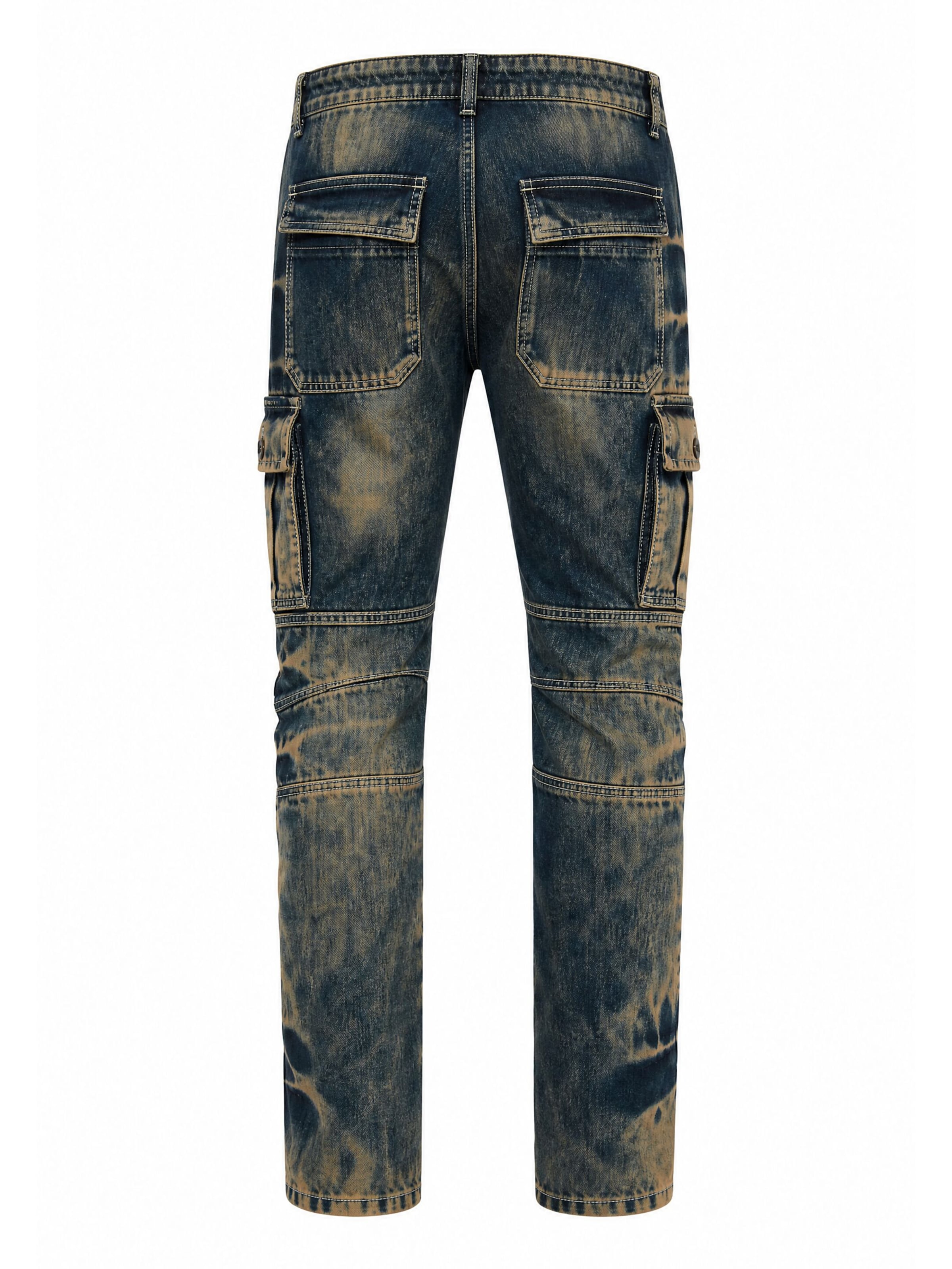 CIPO & BAXX Regular Cargo jeans 'CD918' in Blue