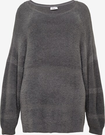 SHEEGO Sweater in Grey: front