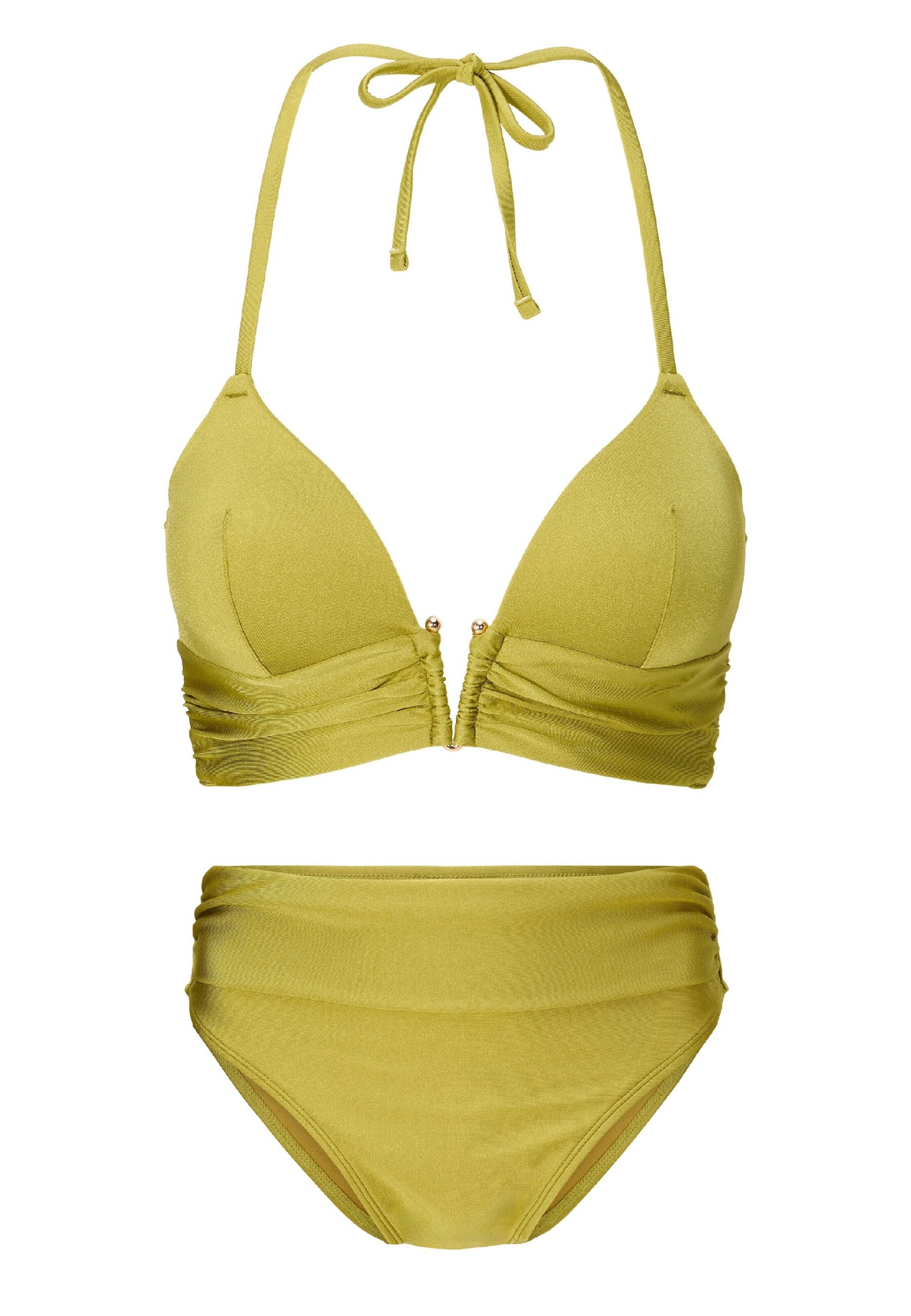 LingaDore - Triángulo Bikini en verde: frente