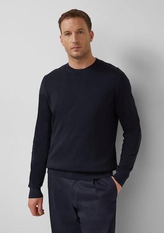 s.Oliver Pullover in Blau: Vorderseite