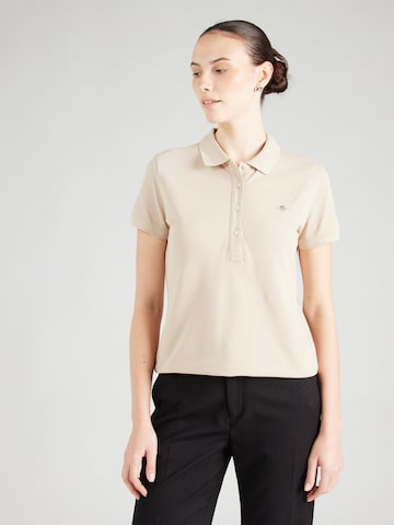 GANT Poloshirt in Beige: Vorderseite