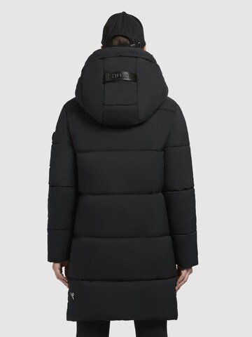 Cappotto invernale 'Haya Matt' di khujo in nero