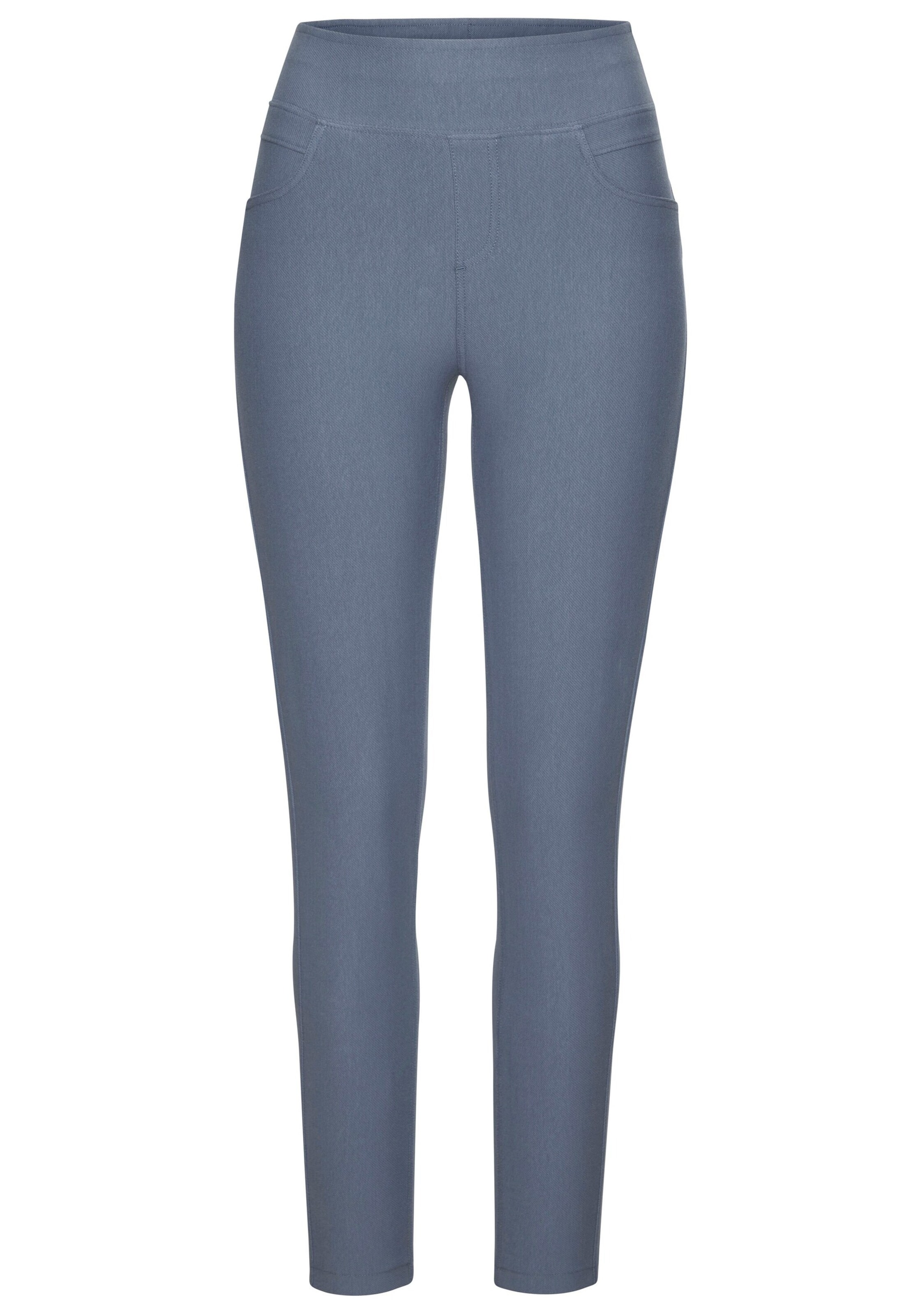 H.I.S Skinny Leggings i blå: framsida