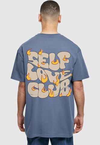 2Y Studios Shirt 'Self Love Club' in Blue: front