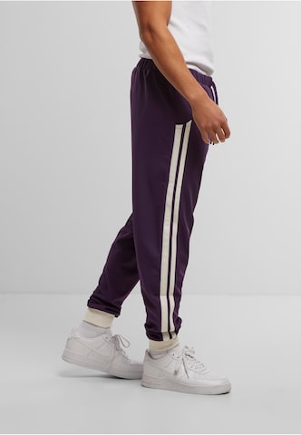 Sergio Tacchini Tapered Broek 'Damarindo' in Lila
