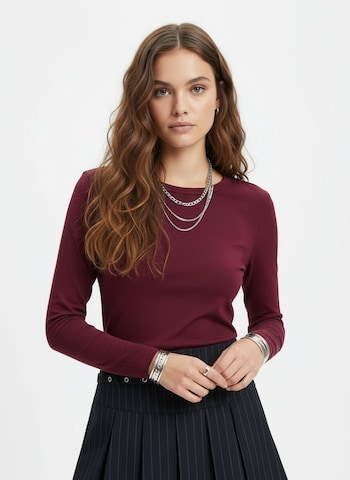 studioselect Тениска 'Branka Top' в бежово: отпред