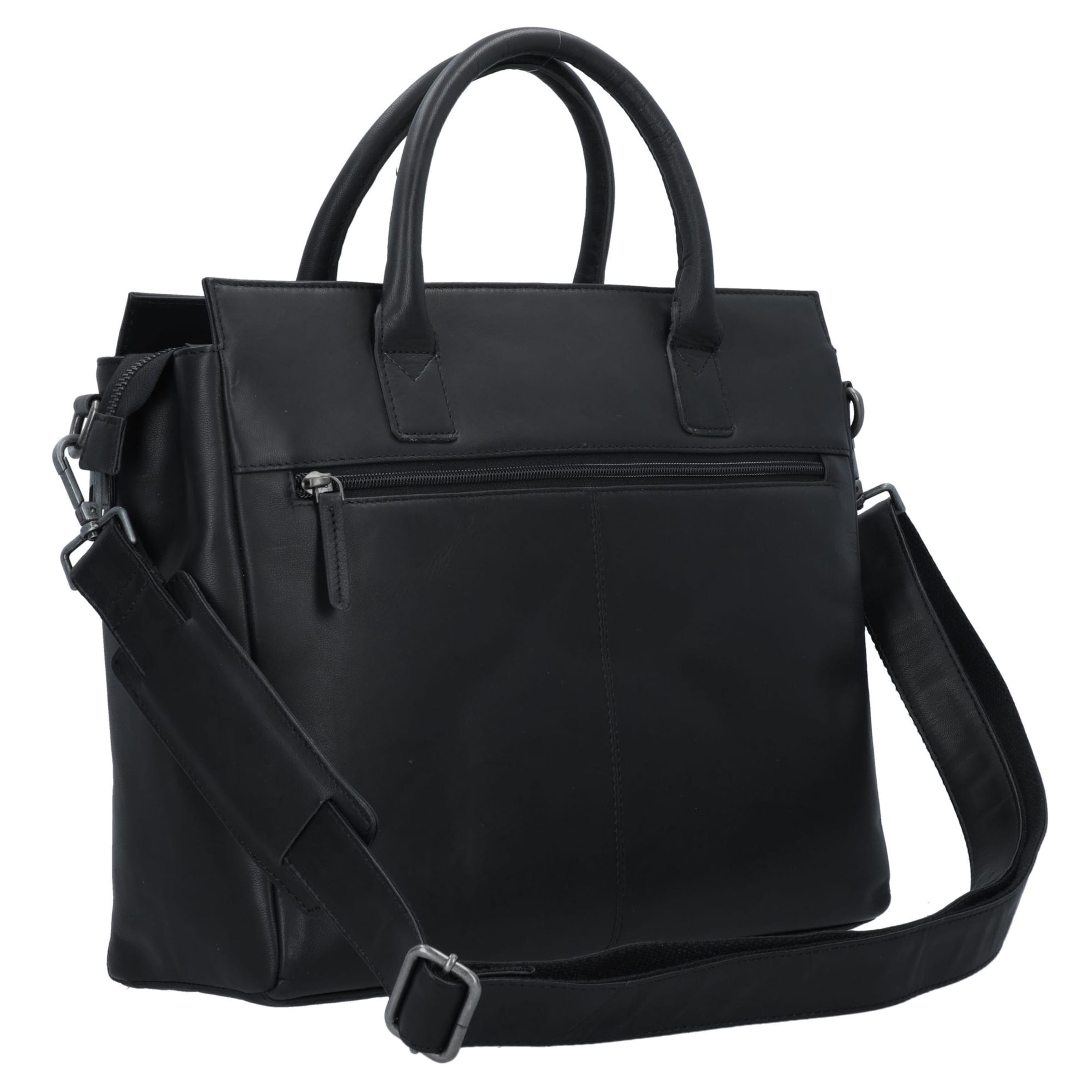 GREENBURRY Document bag 'Fiorentina' in Black
