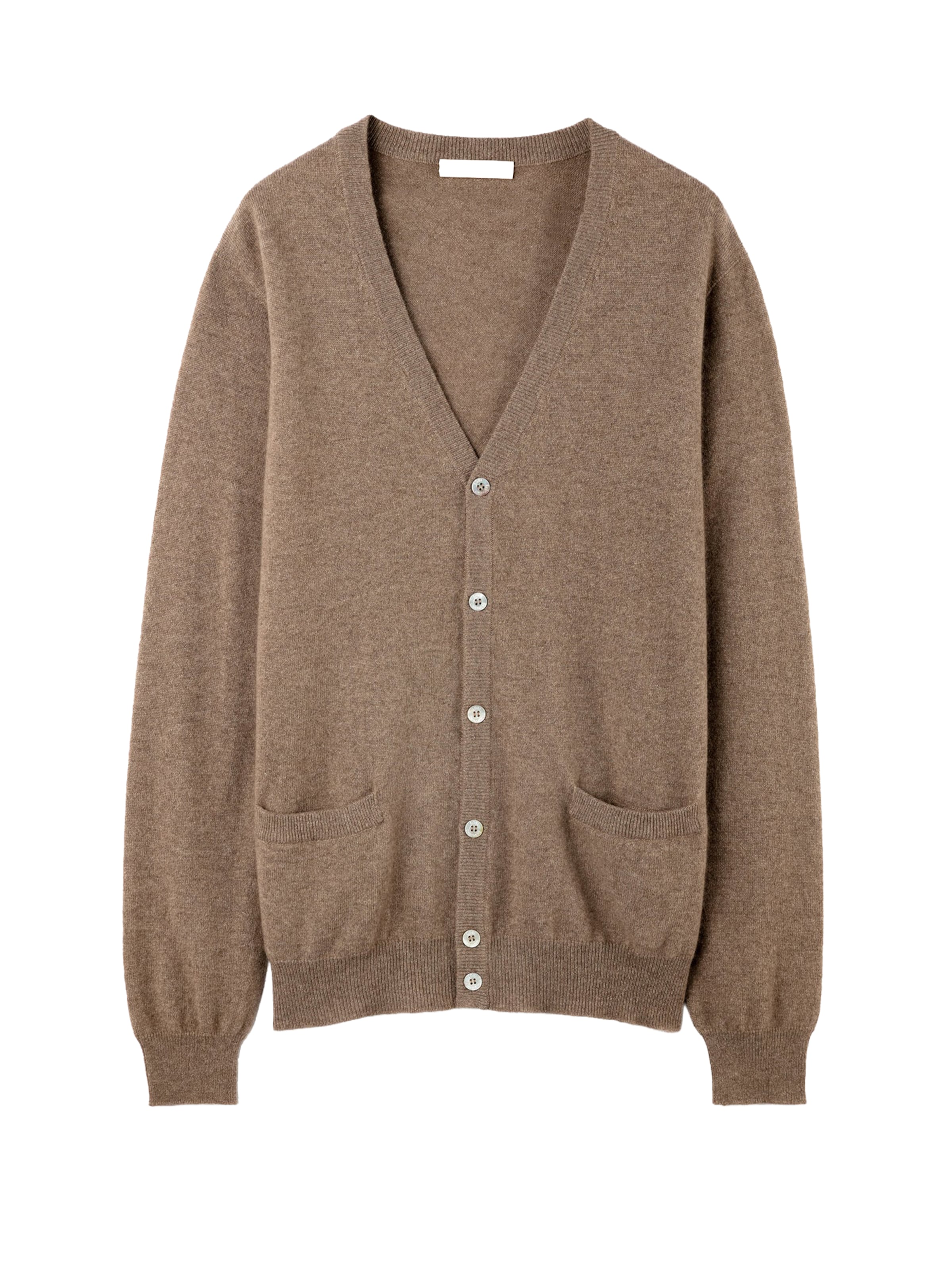 GOBI Cashmere Strickjacke‌‌ in Braun: Vorderseite