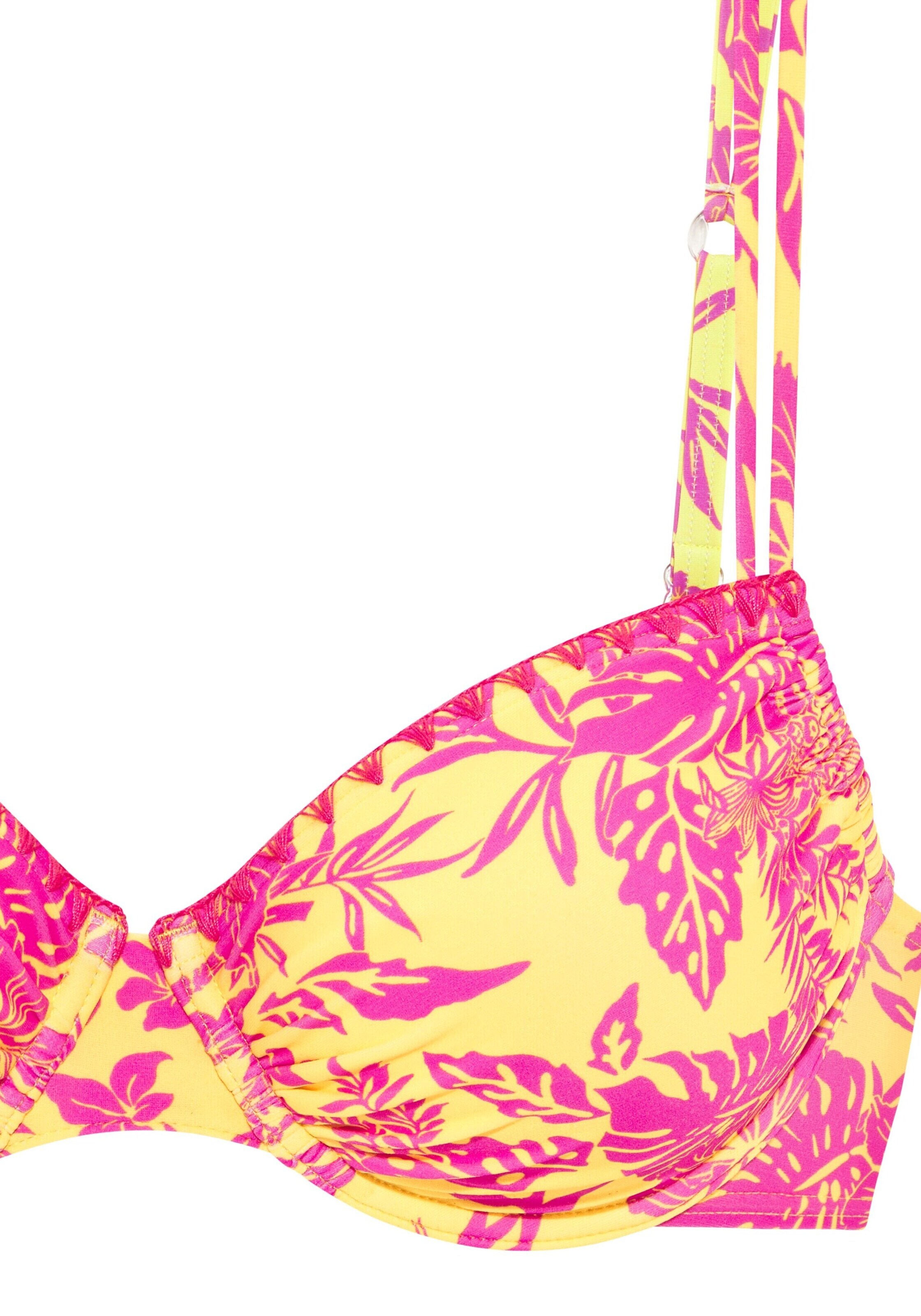Invisible Hauts de bikini VENICE BEACH en jaune