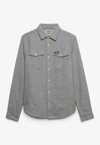 Fit confort Chemise Superdry & Co en gris