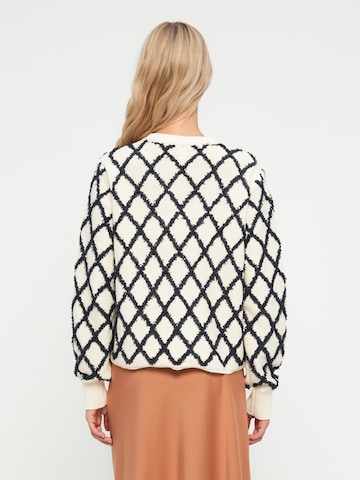 YAS Cardigan 'YASZIGLY' i beige