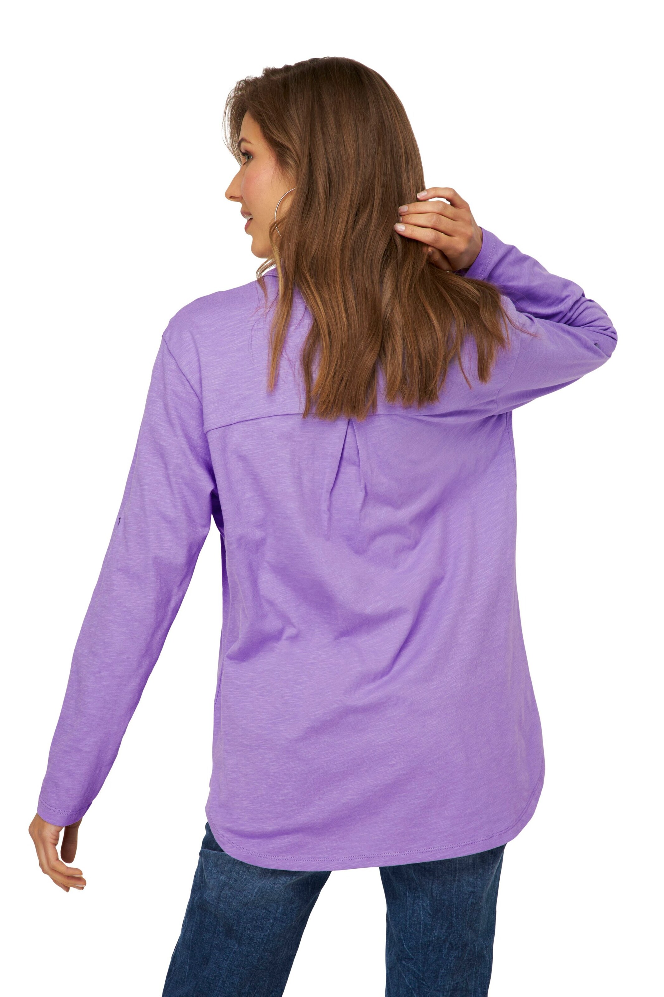 LAURASØN Bluse in Lila