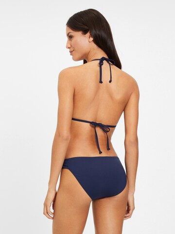 LASCANA Triangle Bikini Top in Blue