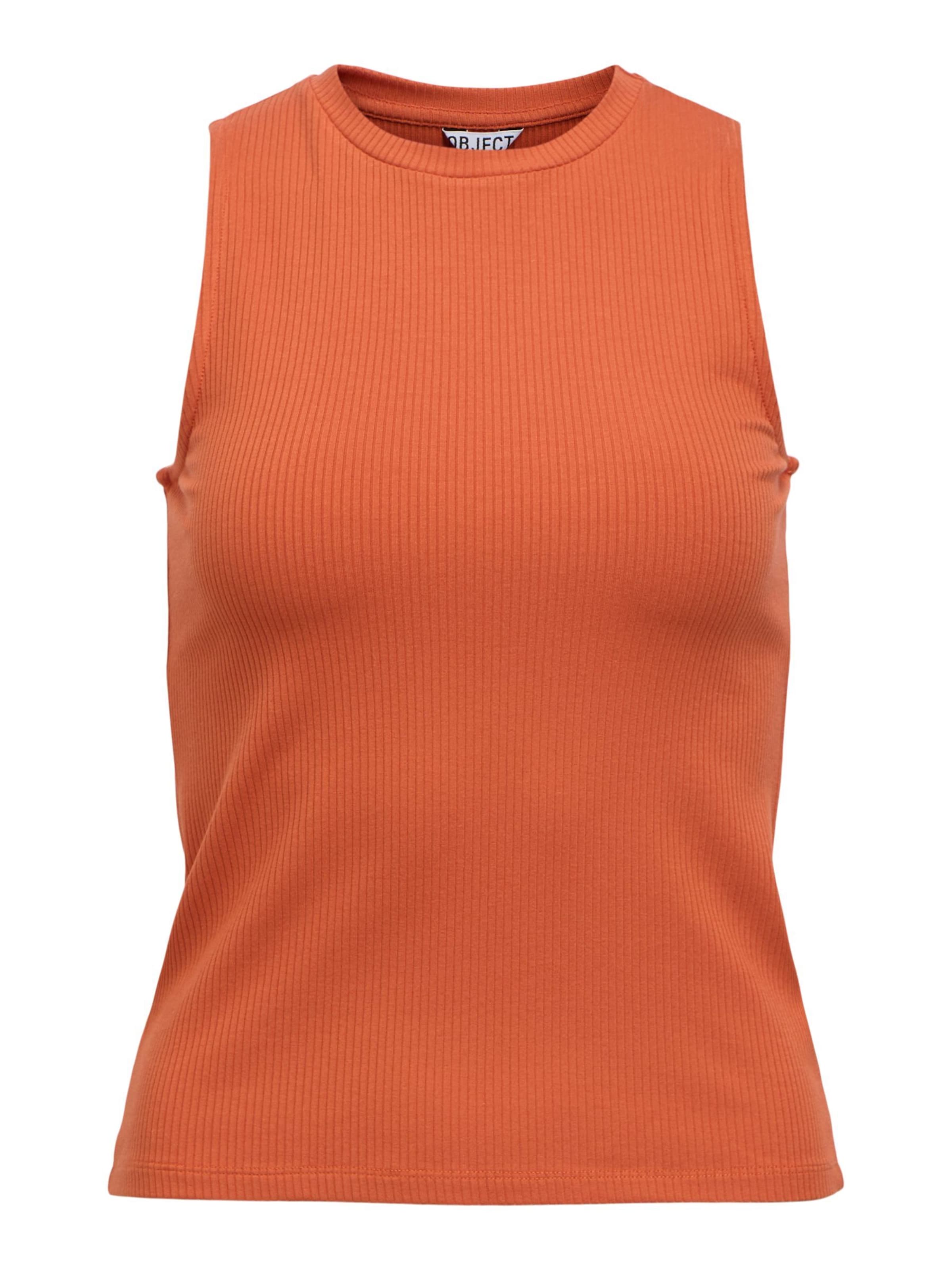 OBJECT Top 'Jamie' in Orange: Vorderseite