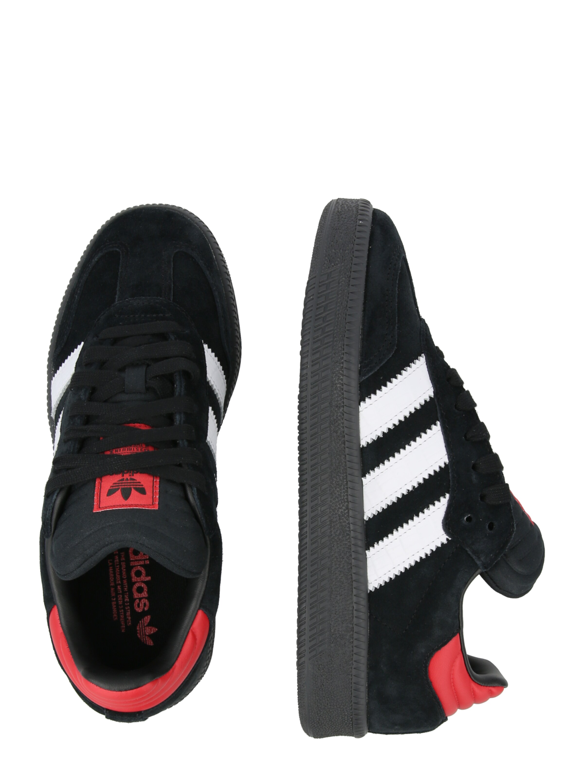 ADIDAS ORIGINALS Rövid szárú sportcipők 'SAMBA' - fekete