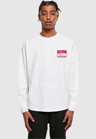 ABSOLUTE CULT Shirt 'Friends - Regina Phalange Tag' in Wit: voorkant