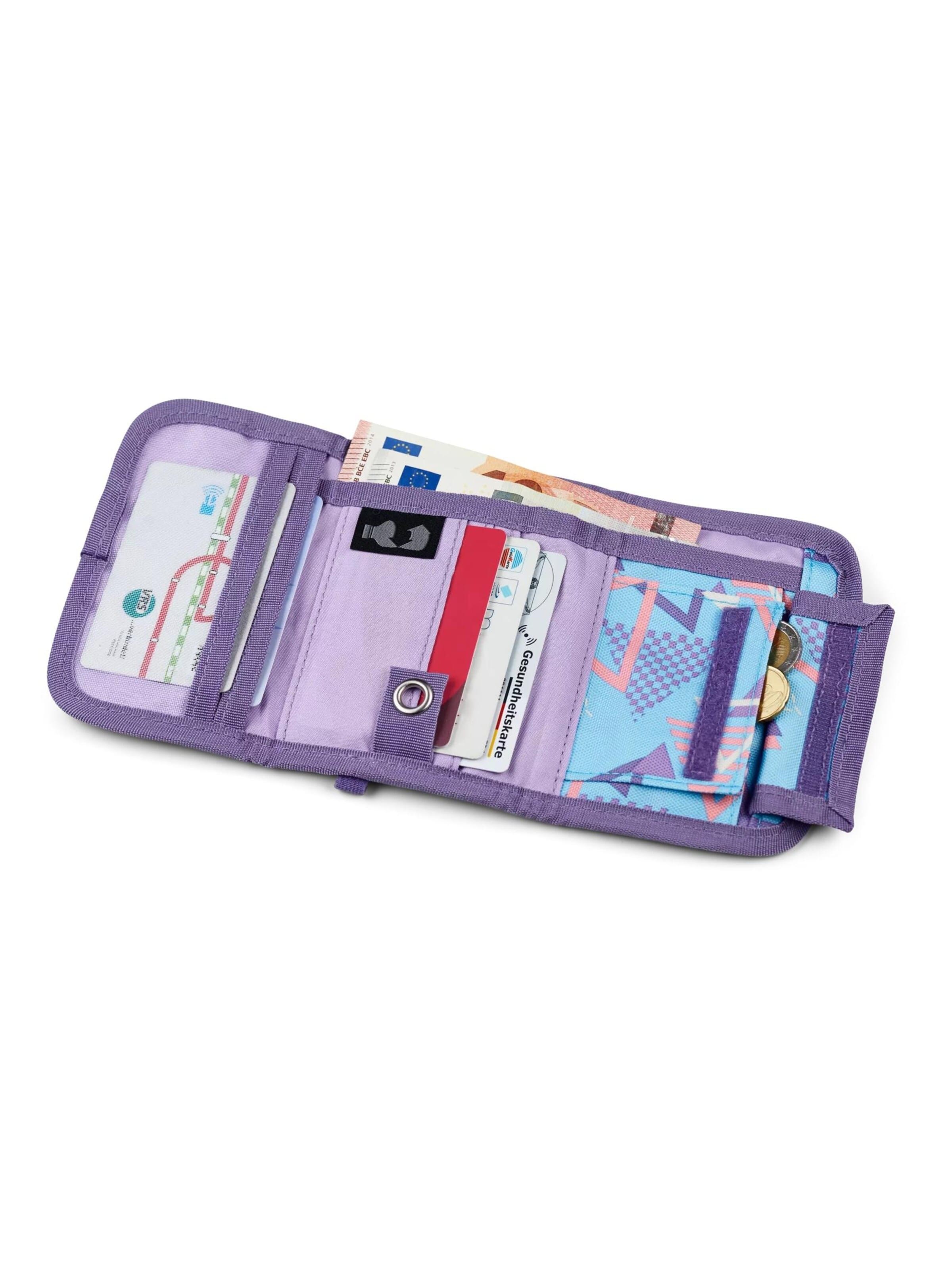 Satch Wallet 'Portemonnaie Geldbeutel' in Blue