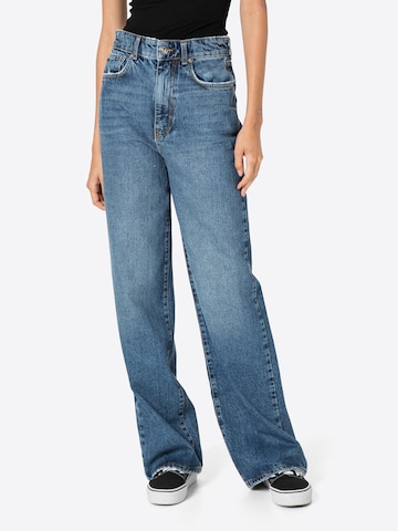 Wide Leg Jean 'Idun' Gina Tricot en bleu : devant