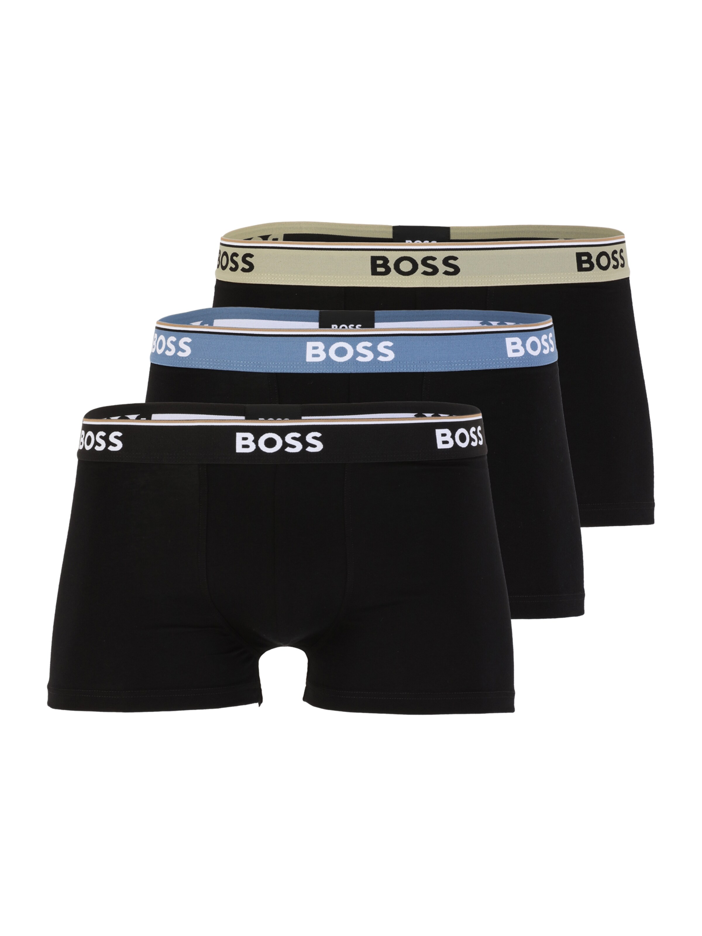 BOSS Boxeralsók 'Power' - fekete: elől
