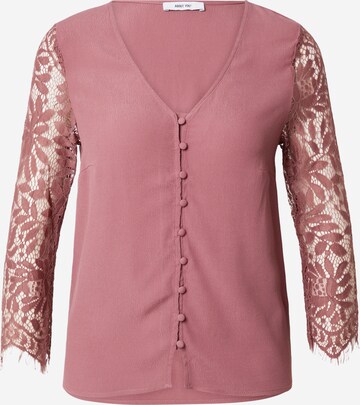 ABOUT YOU Bluse 'Levke' in Pink: predná strana