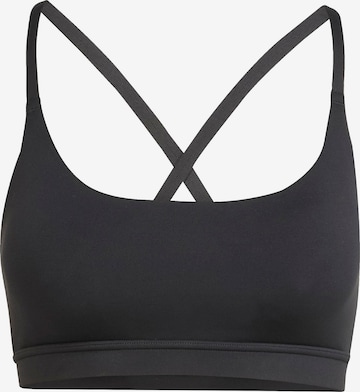 Soutien-gorge de sport 'All Me' ADIDAS PERFORMANCE en noir : devant