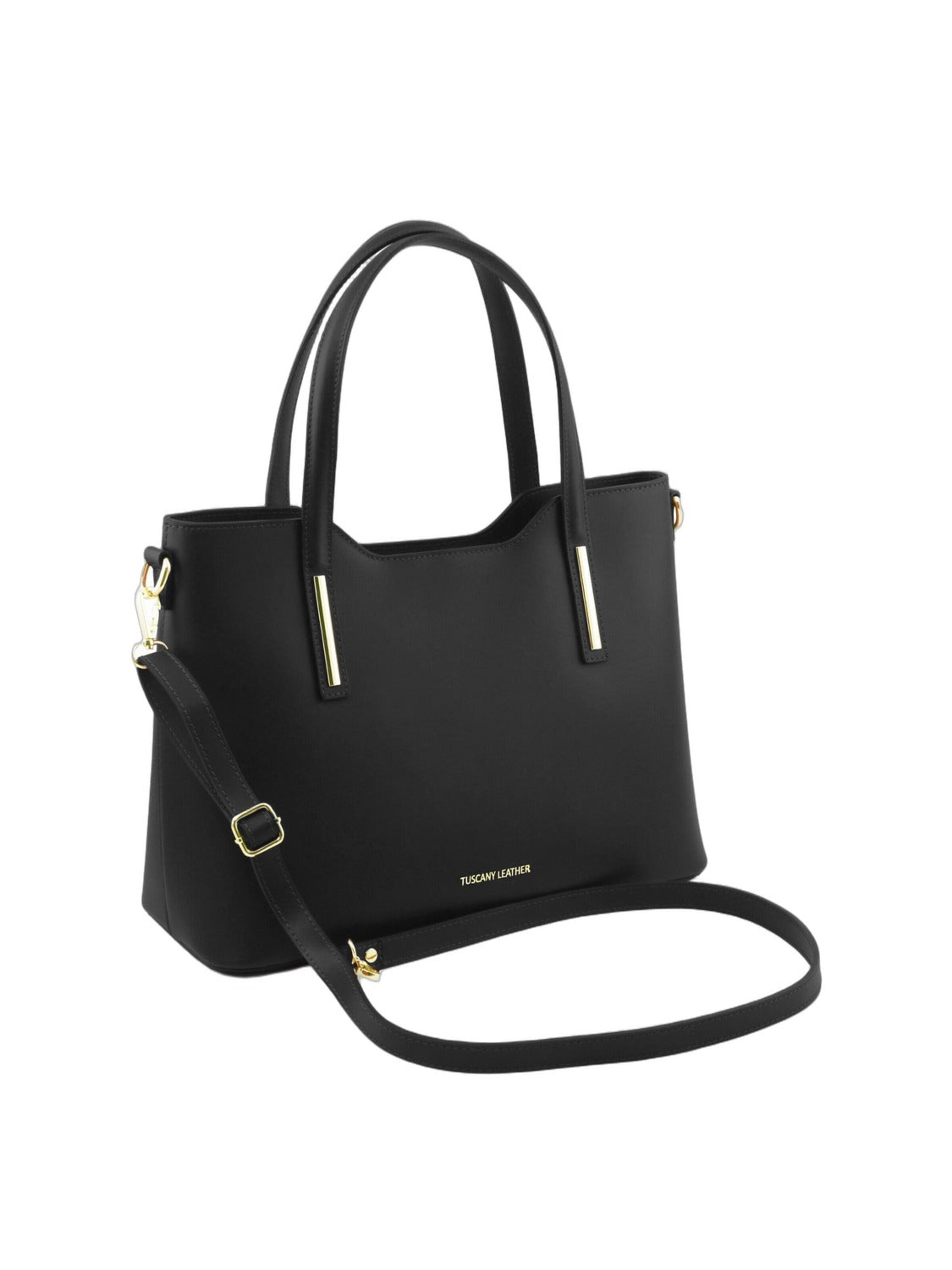 Tuscany Leather Poodlemiskott 'Olimpia', värv must