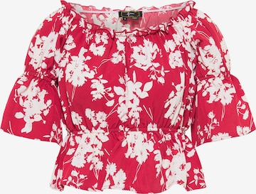 faina Blouse in Rood: voorkant