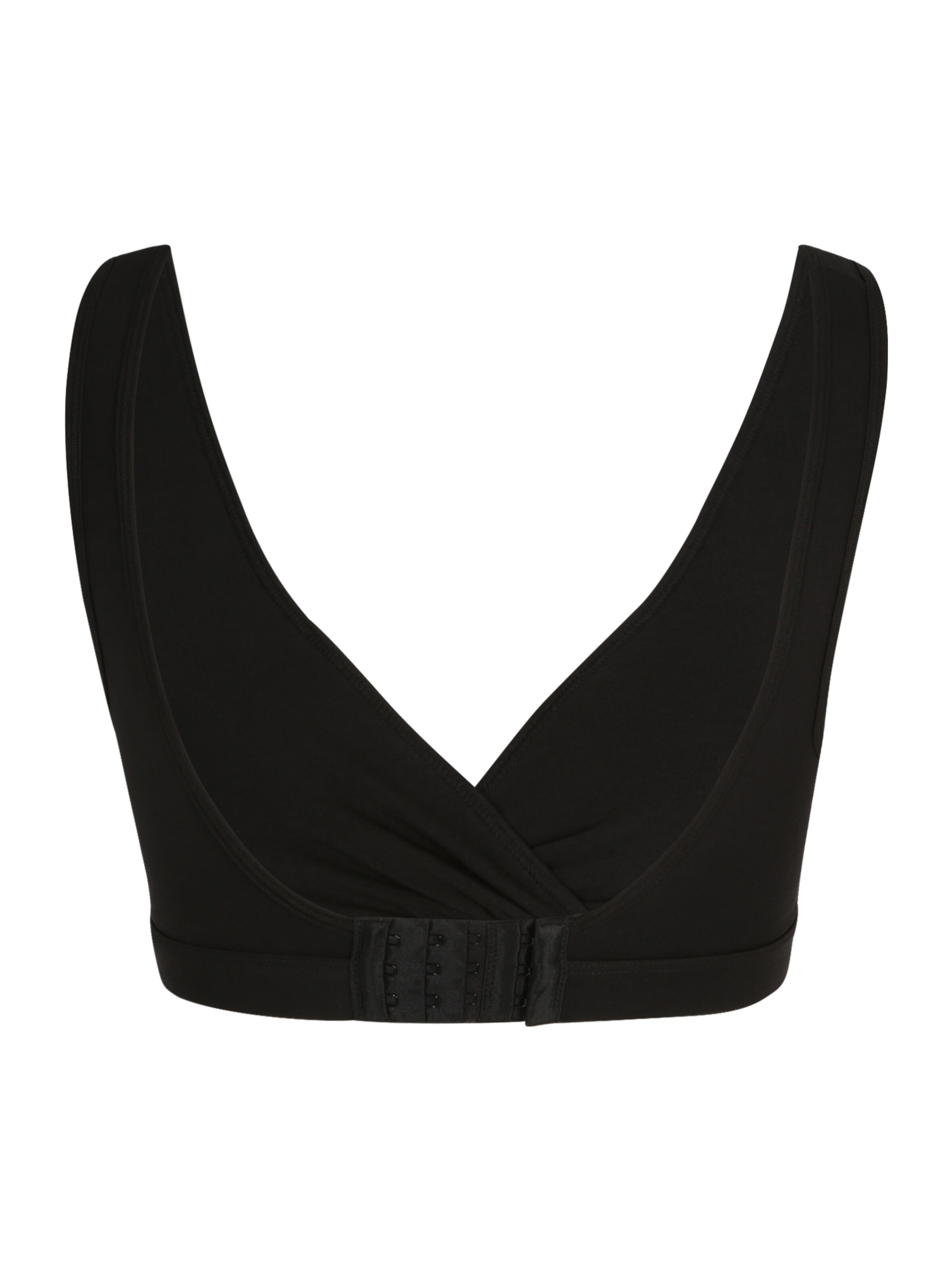 Lindex Maternity Korzetová Kojící podprsenka – černá