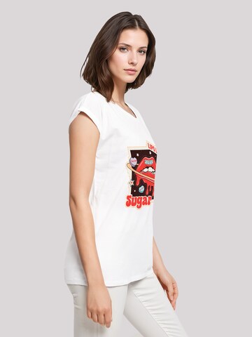 T-shirt 'Lips like sugar retro fashion  Valentinstag' F4NT4STIC en blanc