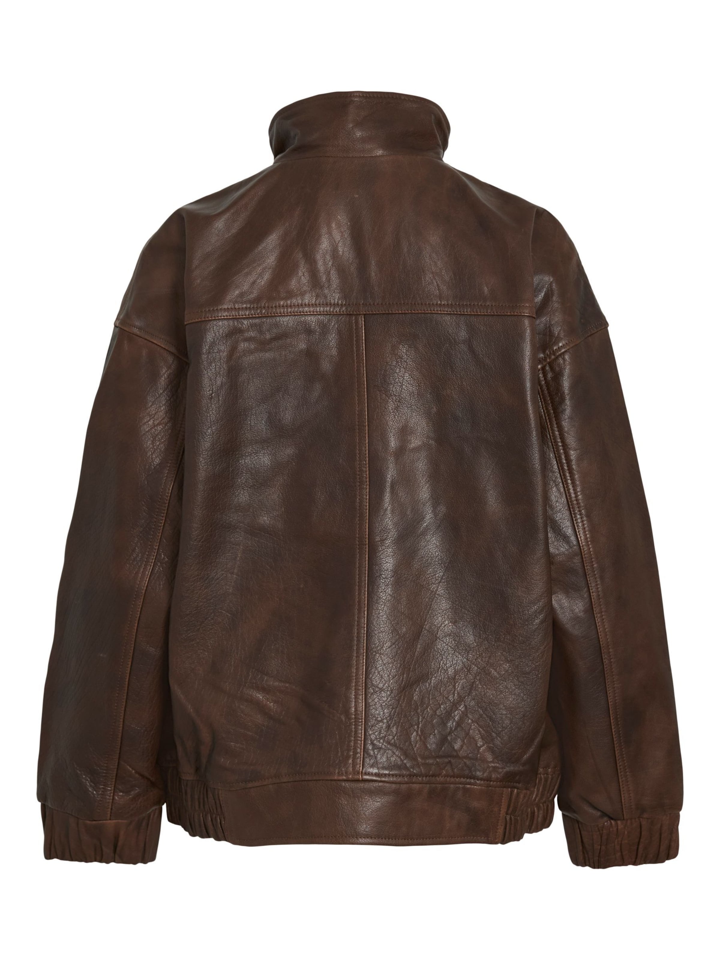 ROUGE EDIT Between-Season Jacket in Brown