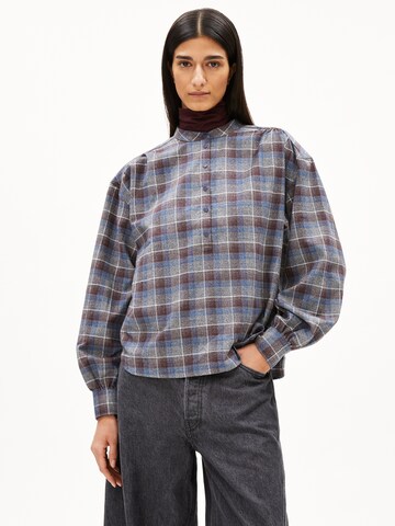 ARMEDANGELS Bluse EFINARAA CHECK in Mischfarben: Vorderseite